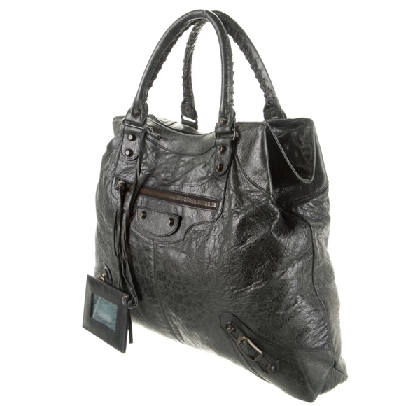 Balenciaga Handbags - 🚨 FINAL MARKDOWN / NO OFFERS PLEASE BALENCIAGA The Brief Bag Gray